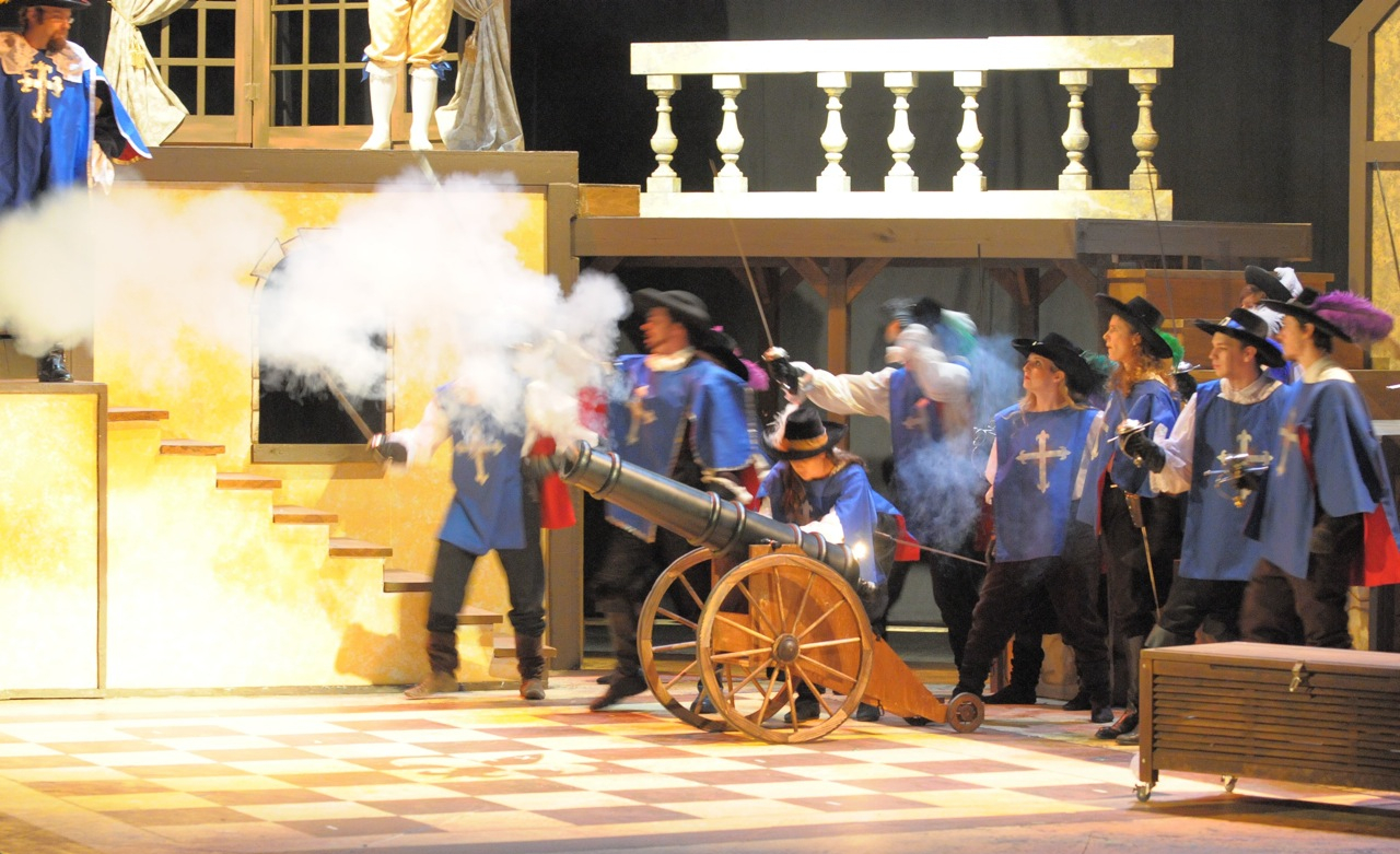 The Three Musketeers Cannon.