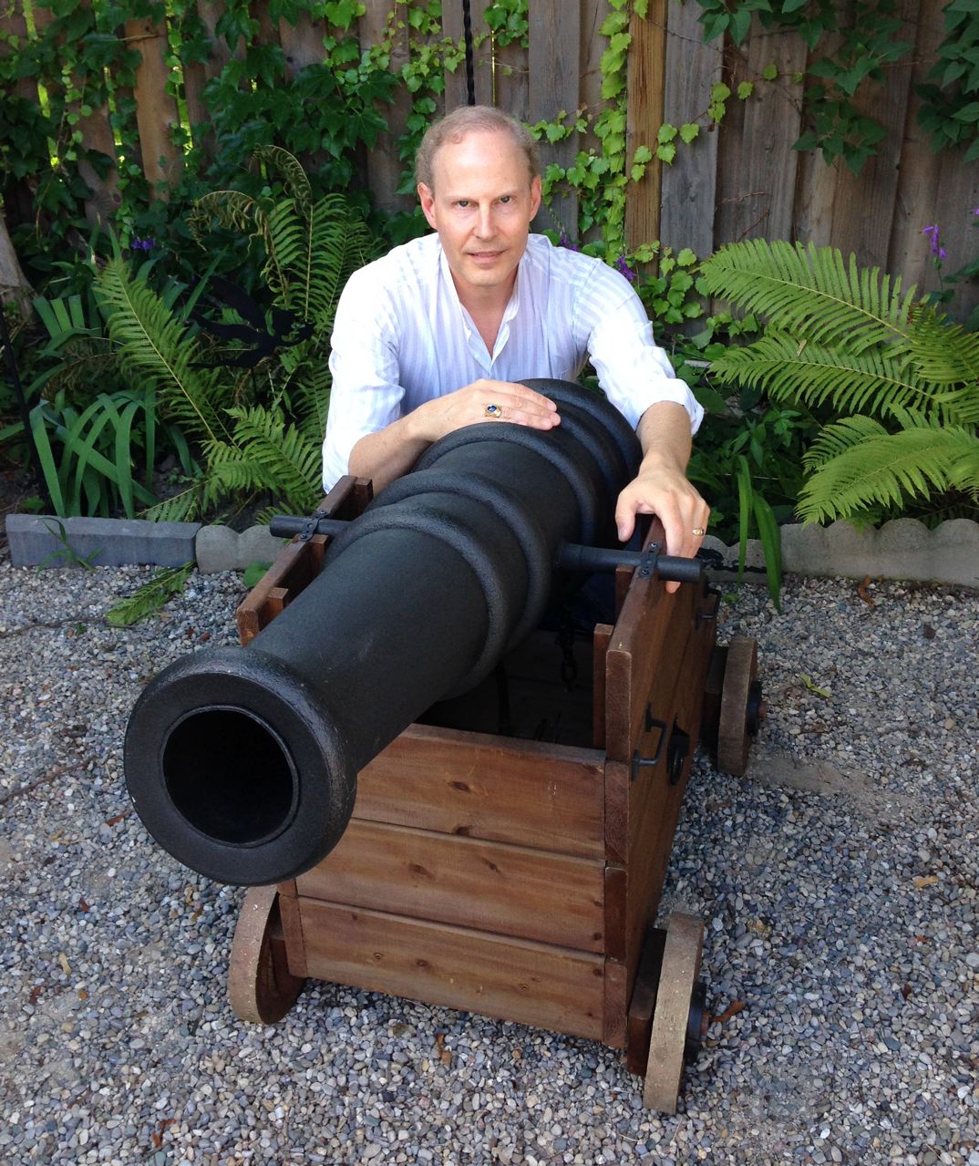 Brock with cannon.